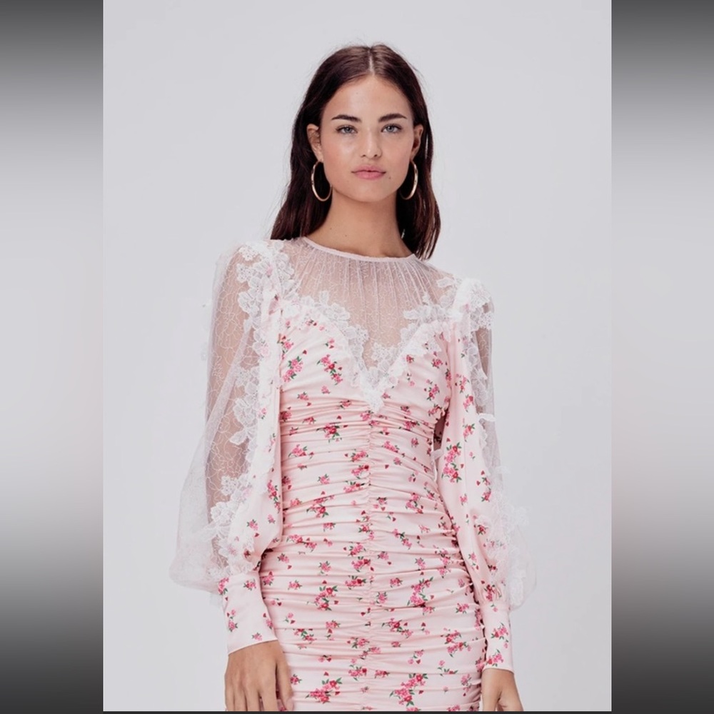For Love and Lemons Floral Dress NWT